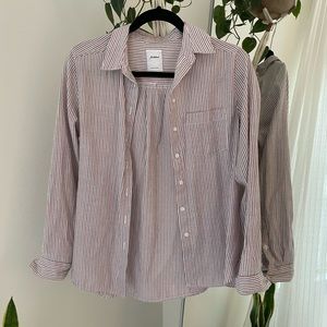 Subdued Striped Button Down
